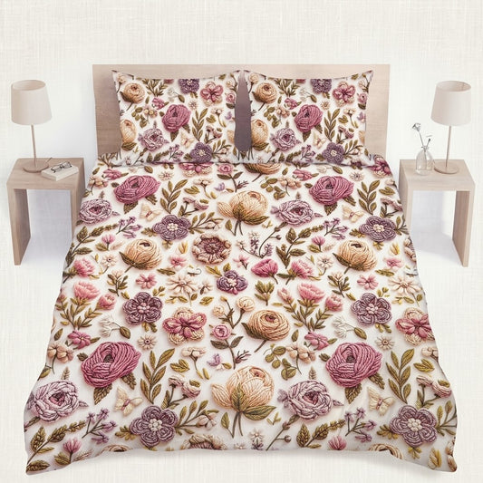 3D Digital Printed King Bedsheet Set
