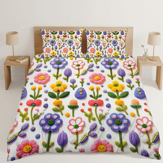 3D Digital Printed King Bedsheet Set