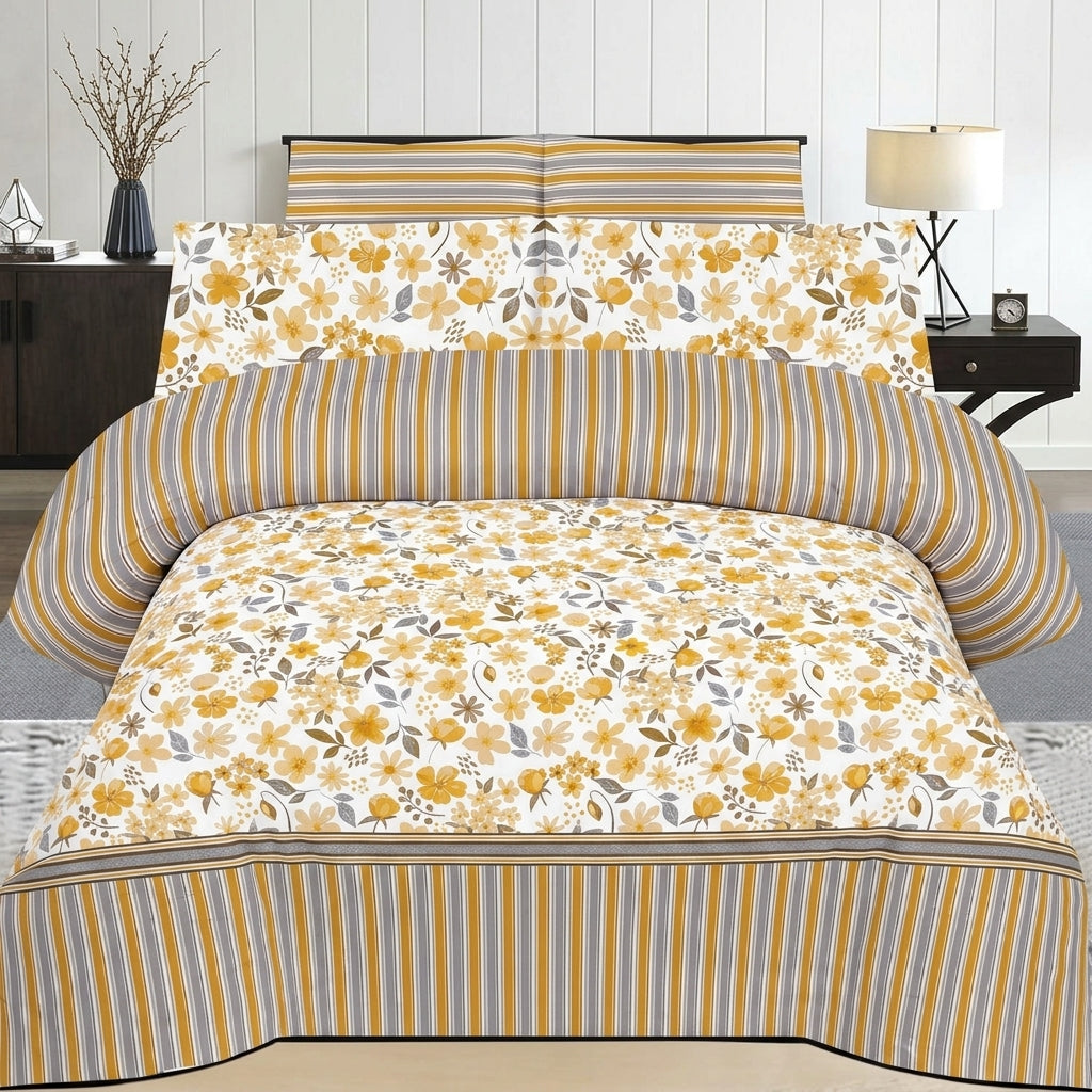 Single Cotton Bedsheet Set