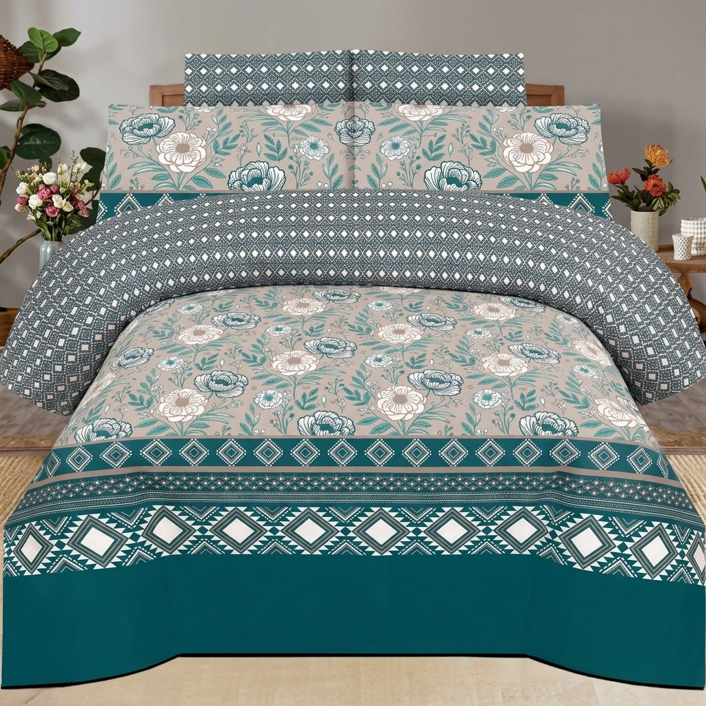 Single Cotton Bedsheet Set