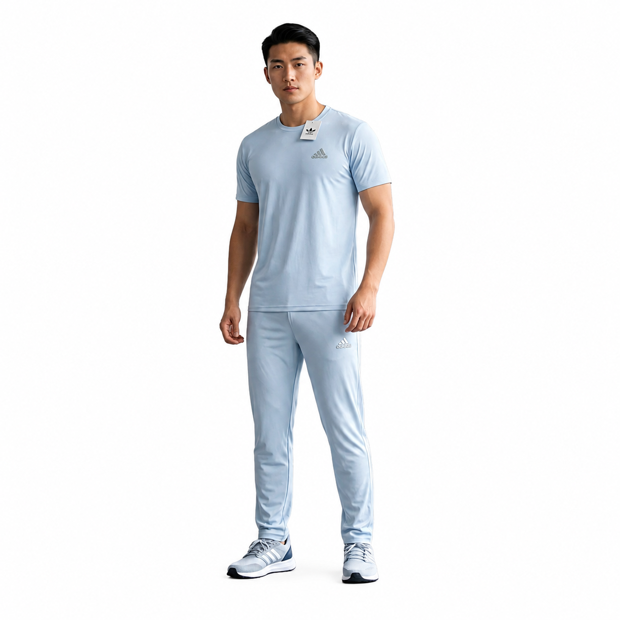 Men's Sports T-Shirt & Track Pants Set – Athletic Style