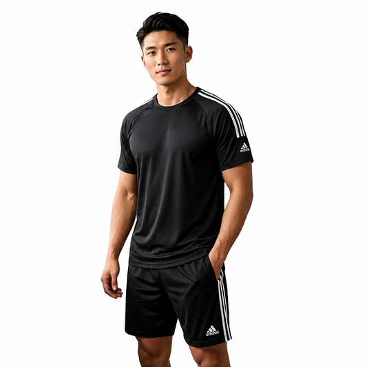 Men's Sports T-Shirt & Shorts Set – Athletic Style